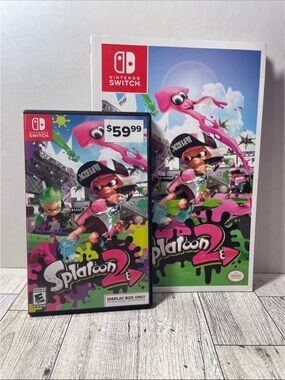Nintendo Splatoon 2 – Pink and Green Cover Artwork